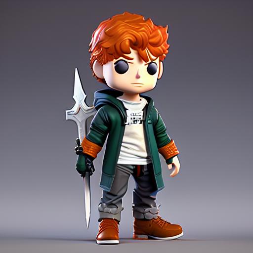 00176-1413867447-3d render of funko pop teenage boy with ginger hair wearing a black hoodie which has a white sleeves & hood, also wearing dark g.png